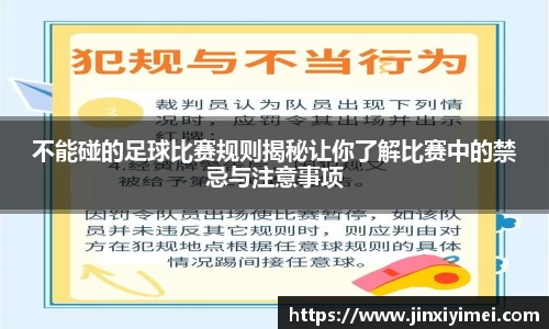 不能碰的足球比赛规则揭秘让你了解比赛中的禁忌与注意事项