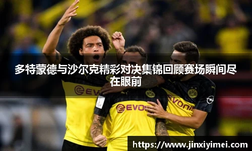 多特蒙德与沙尔克精彩对决集锦回顾赛场瞬间尽在眼前