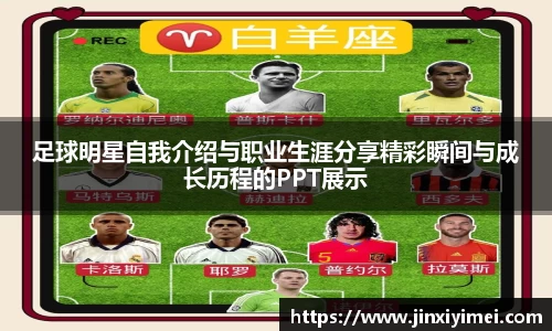 足球明星自我介绍与职业生涯分享精彩瞬间与成长历程的PPT展示